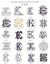 Load image into Gallery viewer, Antique Monogram Stir Sticks
