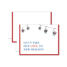Load image into Gallery viewer, Ski Lift Love Card
