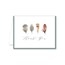 Load image into Gallery viewer, Feathers Thank You Card
