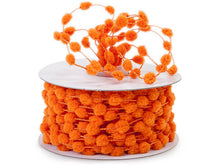 Load image into Gallery viewer, Pom Pom Wired Ribbon
