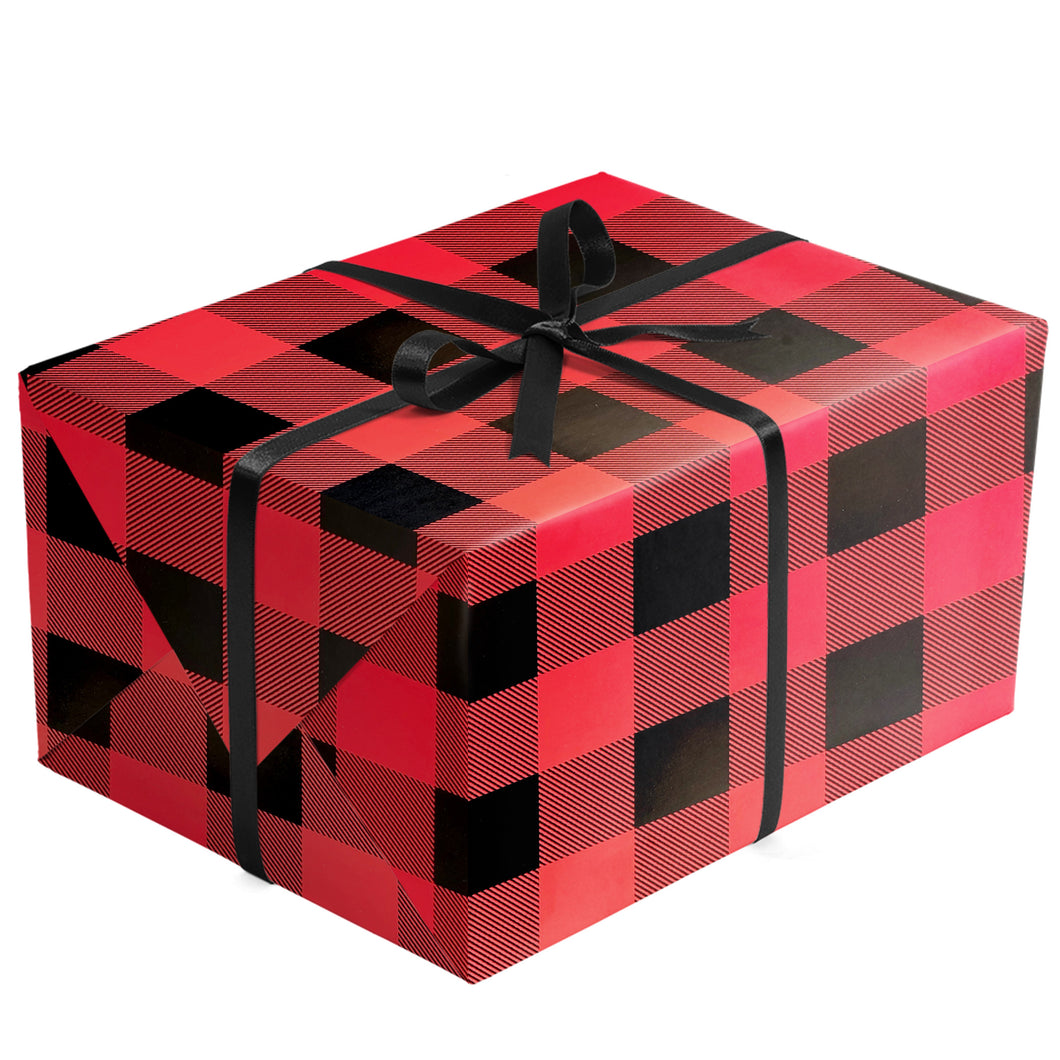Buffalo Plaid Gift Wrap