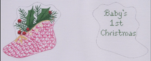 Load image into Gallery viewer, Fishnet Baby First Christmas Shoes
