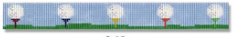 Golf Balls on Tees Belt Canvas