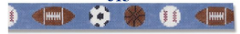 Sports Balls Belt Canvas