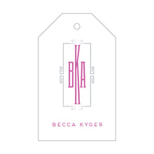 Load image into Gallery viewer, Gift Tag - Monogram 110
