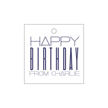 Load image into Gallery viewer, Gift Tag - Birthday T163
