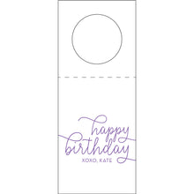 Load image into Gallery viewer, Bottle Tags - Birthday W376
