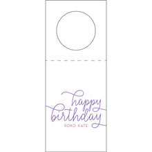 Load image into Gallery viewer, Bottle Tags - Birthday W376
