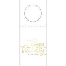 Load image into Gallery viewer, Bottle Tags - Birthday W376
