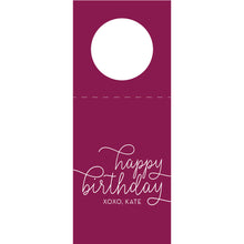 Load image into Gallery viewer, Bottle Tags - Birthday W376
