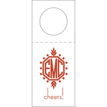 Load image into Gallery viewer, Bottle Tags - Monogram W380
