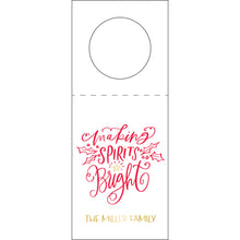 Load image into Gallery viewer, Bottle Tags - Holidays W411
