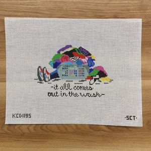 Comes out in the Wash Canvas