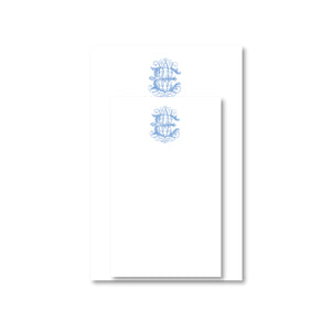 Antique Monogram Notepad Sets