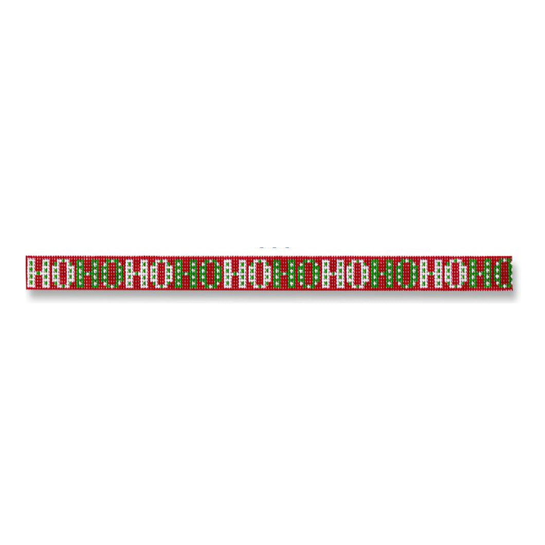 Ho Ho Ho Dog Collar Canvas