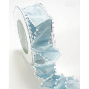 Taffeta Pom Pom Edge Ribbon