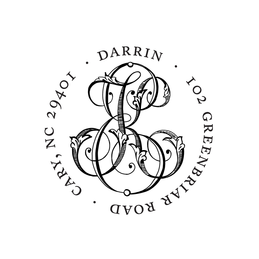 Antique Monogram Stamp