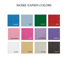 Load image into Gallery viewer, Your Own Design Linun / Moire Napkins

