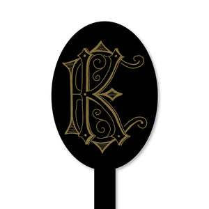 Antique Monogram Stir Sticks