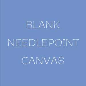 Blank Needlepoint Canvas by the Quarter Yard