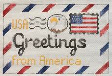 Load image into Gallery viewer, America Letter Canvas
