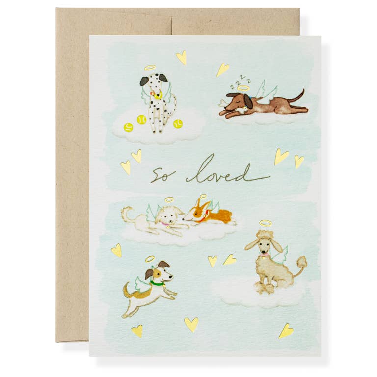 Dog Heaven Card