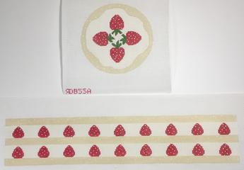 Strawberry Shortcake Cake Canvas