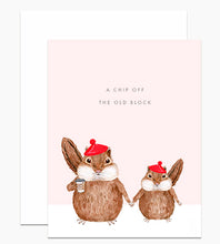 Load image into Gallery viewer, Chip Off the Block Card
