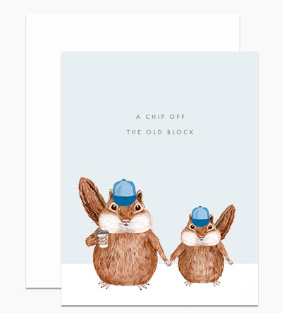 Chip Off the Block Card