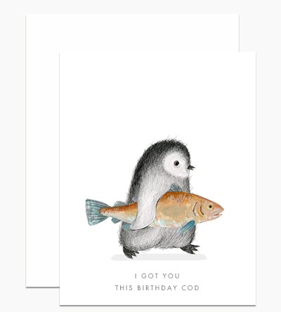 Birthday Cod Card