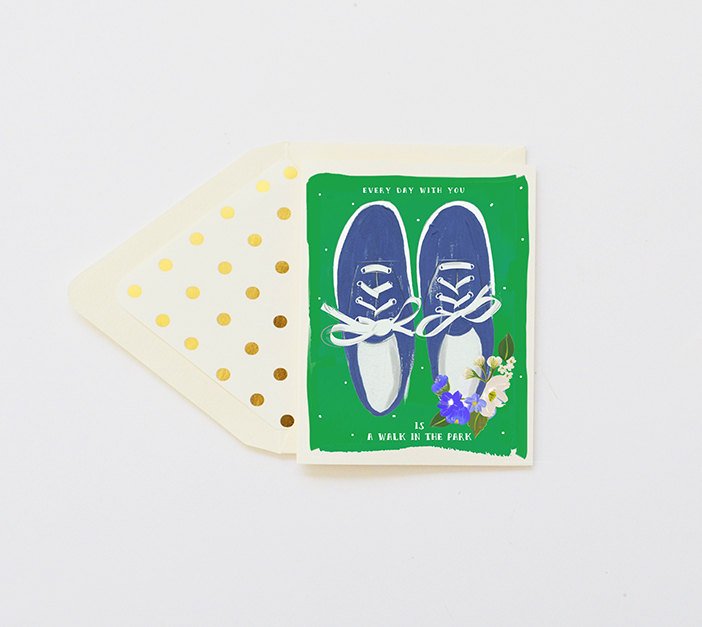 Everyday with You Walk Card