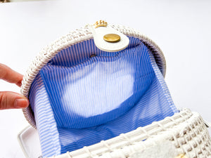 Round Wicker Bags