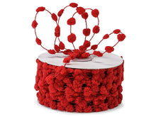 Load image into Gallery viewer, Pom Pom Wired Ribbon
