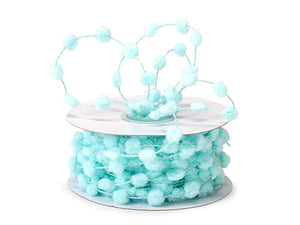 Pom Pom Wired Ribbon