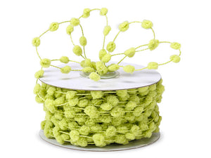 Pom Pom Wired Ribbon